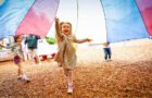 children playing outdoors